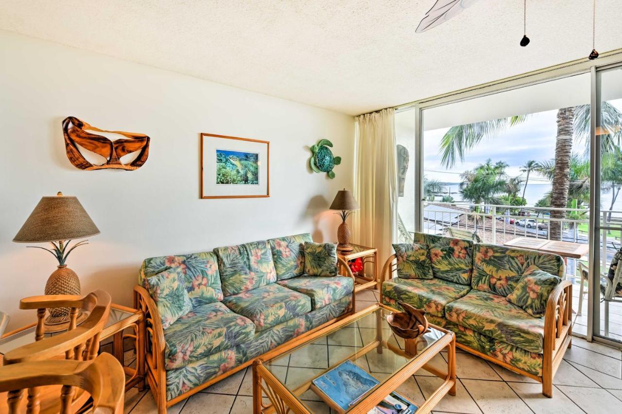 Condo With Private Lanai, Ocean View And On-Site Pool! Kihei Eksteriør bilde